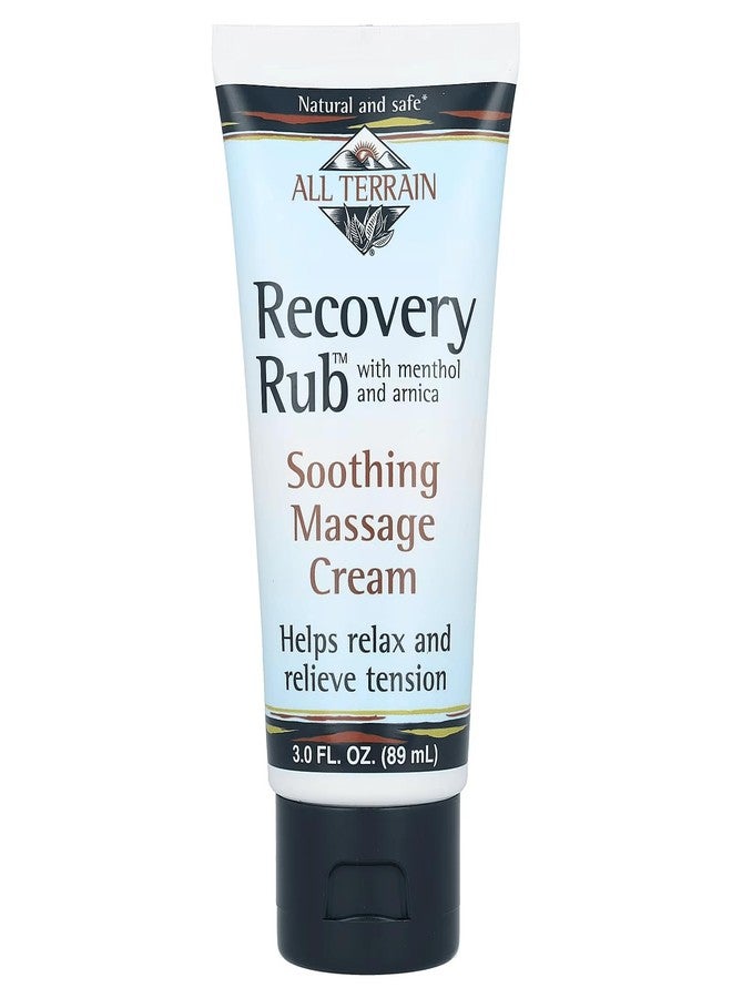 All Terrain Recovery Rub - 3 oz - 5 Percent Menthol - Pain Relieving Cream - Image 1